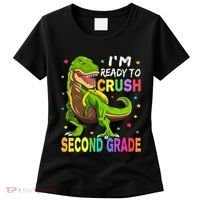 I'm Ready To Crush 2nd Grade Dinosaur Back To School Women's T-Shirt thumb 0