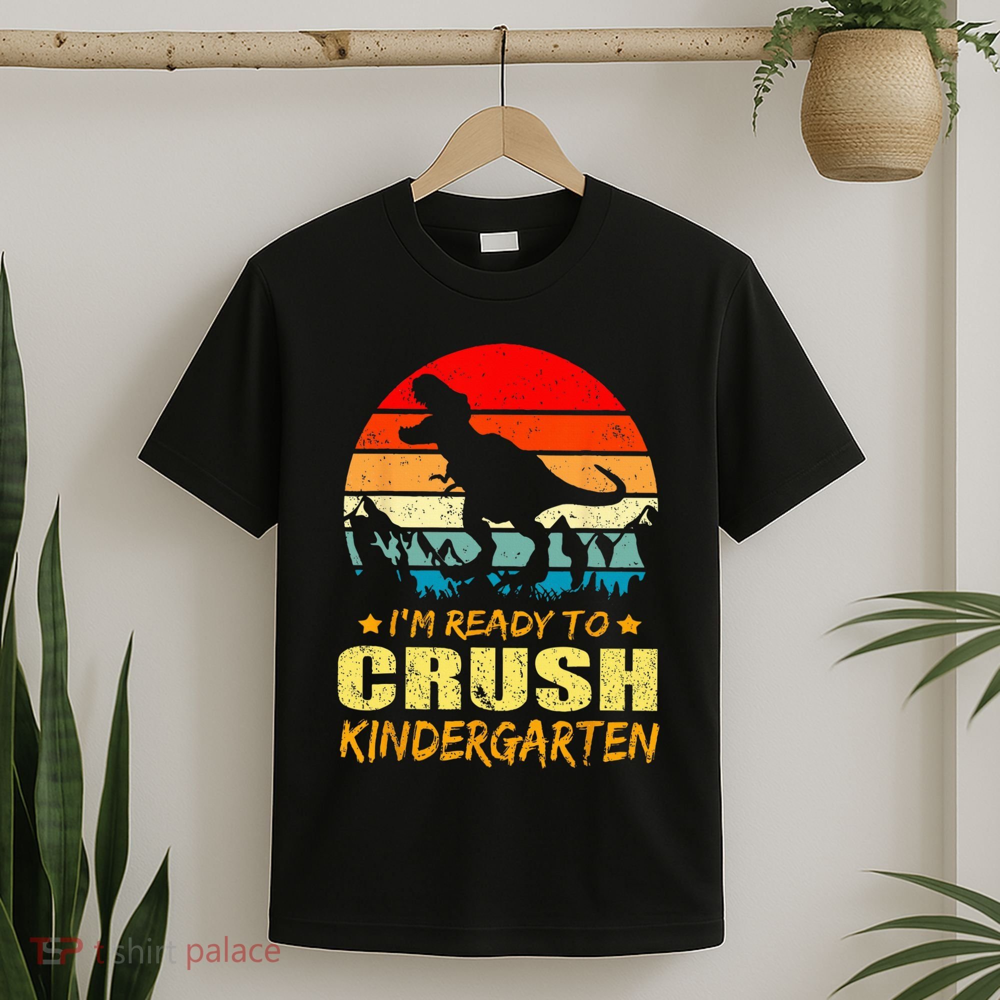 I'm Ready To Crush Kindergarten TRex Dinosaur Back To School T-Shirt