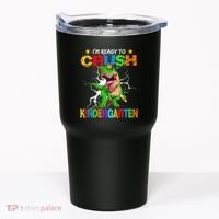 I'm Ready To Crush Kindergarten Dinosaur Back To School Tumbler thumb 0