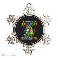 I'm Ready To Crush Kindergarten Dinosaur Back To School Ornament thumb 0