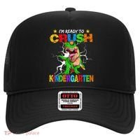 I'm Ready To Crush Kindergarten Dinosaur Back To School Hat thumb 0