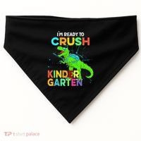 I'm Ready To Crush Kindergarten Dinosaur Back To School USA-Made Doggie Bandana thumb 0