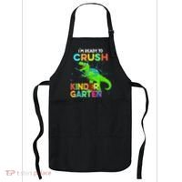 I'm Ready To Crush Kindergarten Dinosaur Back To School Apron thumb 0