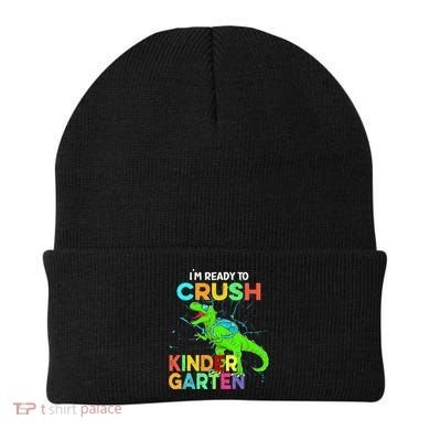 I'm Ready To Crush Kindergarten Dinosaur Back To School Beanie