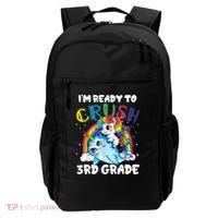 Im Ready To Crush 3rd Grade Back To School Unicorn Kids Backpack thumb 0