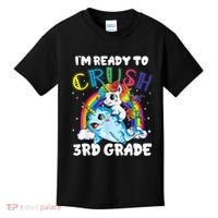 Im Ready To Crush 3rd Grade Back To School Unicorn Kids Kids T-Shirt thumb 0