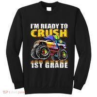 Im Ready To Crush 1st Grade Monster Truck Backpack Back To School Sweatshirt thumb 0