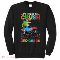 Im Ready To Crush 3rd Grade Monster Truck Dinosaur Sweatshirt thumb 0