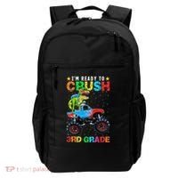 Im Ready To Crush 3rd Grade Monster Truck Dinosaur Backpack thumb 0