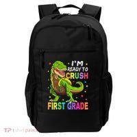 I'm Ready To Crush 1st Grade Dinosaur Back To School Backpack thumb 0