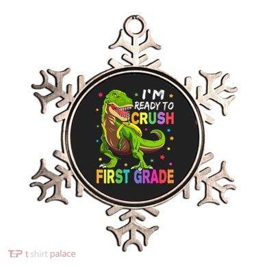 I'm Ready To Crush 1st Grade Dinosaur Back To School Ornament