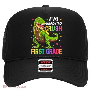 I'm Ready To Crush 1st Grade Dinosaur Back To School Hat