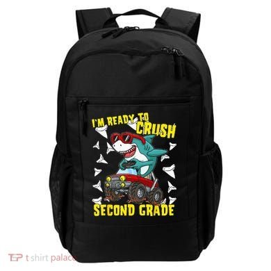 Im Ready To Crush Second Grade Shark Back To School Backpack