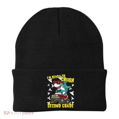 Im Ready To Crush Second Grade Shark Back To School Beanie