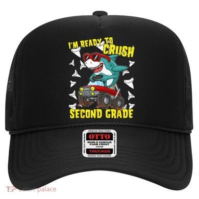 Im Ready To Crush Second Grade Shark Back To School Hat