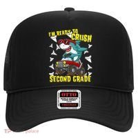 Im Ready To Crush Second Grade Shark Back To School Hat thumb 0