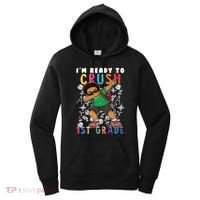 Im Ready To Crush 1St Grade Dabbing Afro Funny Gift Funny Gift Women's Hoodie thumb 0