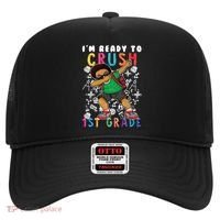 Im Ready To Crush 1St Grade Dabbing Afro Funny Gift Funny Gift Hat thumb 0