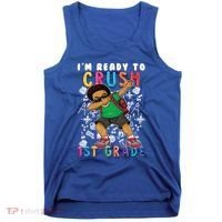 Im Ready To Crush 1St Grade Dabbing Afro Funny Gift Funny Gift Tank Top thumb 0