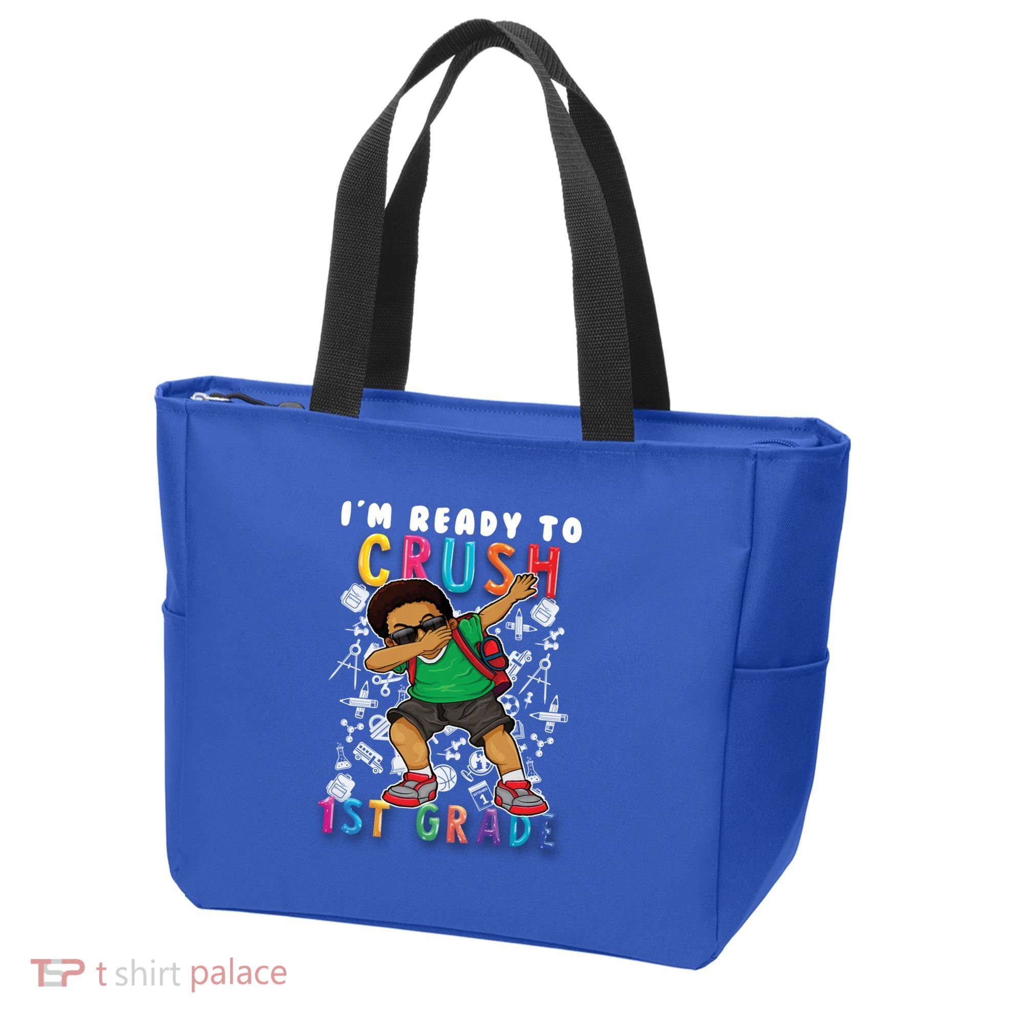 Im Ready To Crush 1St Grade Dabbing Afro Funny Gift Funny Gift Tote Bag