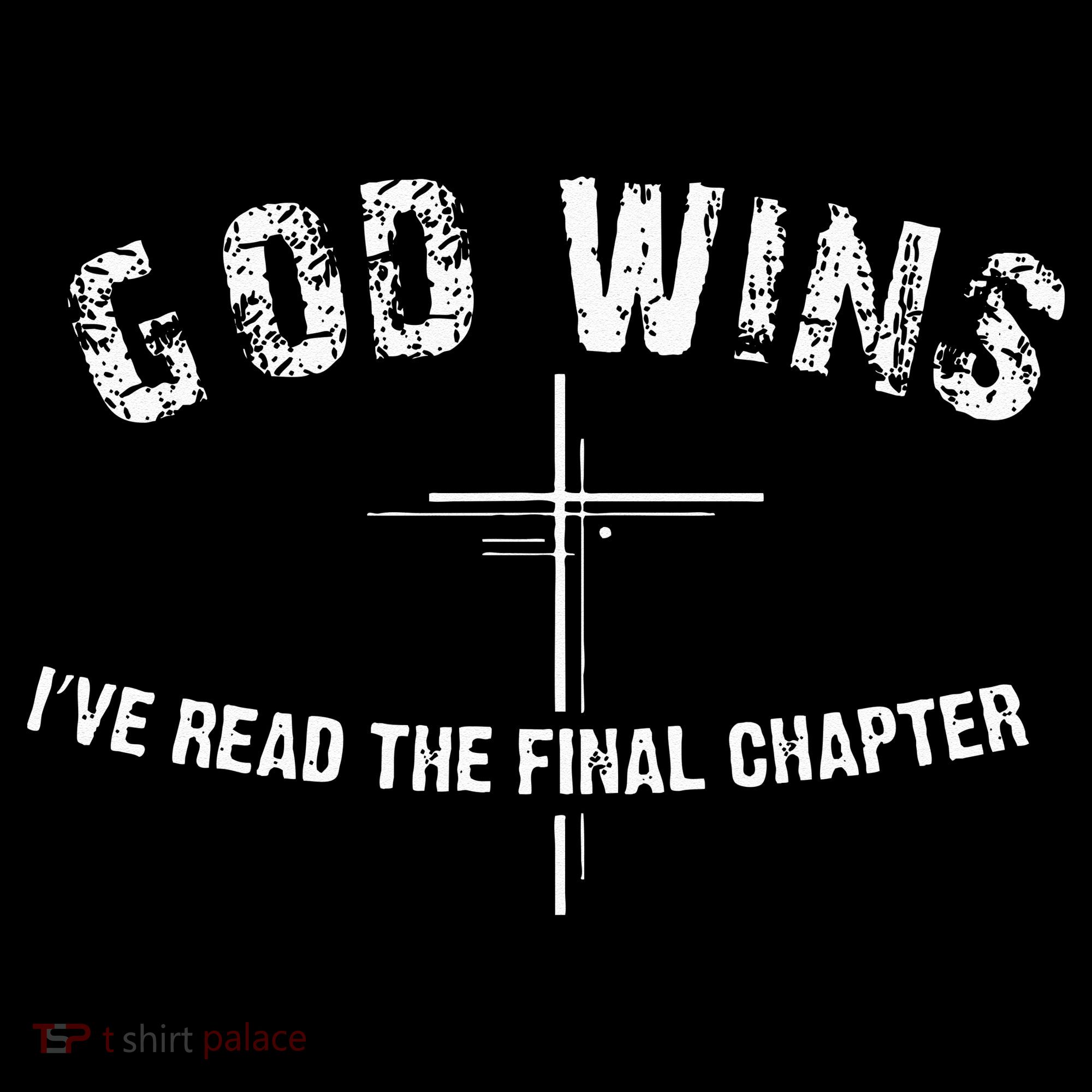 Ive Read The Final Chapter God Wins Coaster