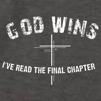 Ive Read The Final Chapter God Wins Vector Backpack
