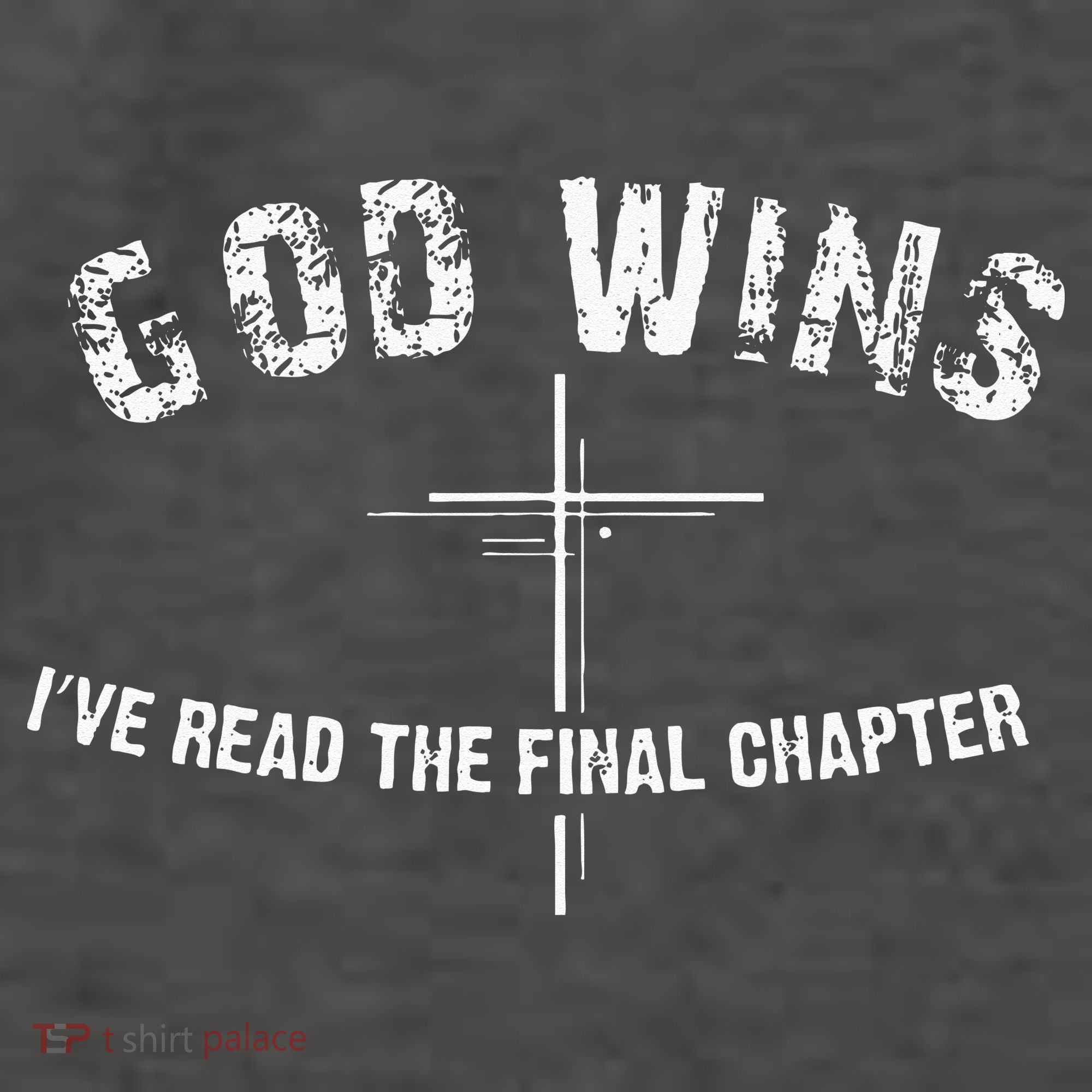 Ive Read The Final Chapter God Wins Vector Backpack