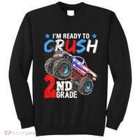Im Ready To Crush 2nd Grade Monster Truck Back To School Sweatshirt thumb 0
