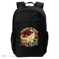 I'm Ready To Crush 1st grade Back To School Dinosaur Backpack thumb 0