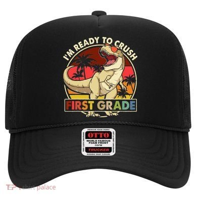 I'm Ready To Crush 1st grade Back To School Dinosaur Hat