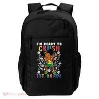 Im Ready To Crush 1St Grade Dabbing Afro Funny Gift Funny Gift Backpack thumb 0