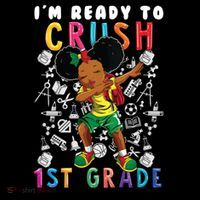 Im Ready To Crush 1St Grade Dabbing Afro Funny Gift Funny Gift Coffee Mug thumb 5