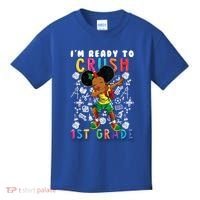 Im Ready To Crush 1St Grade Dabbing Afro Funny Gift Funny Gift Kids T-Shirt thumb 0