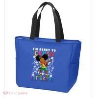 Im Ready To Crush 1St Grade Dabbing Afro Funny Gift Funny Gift Tote Bag thumb 3