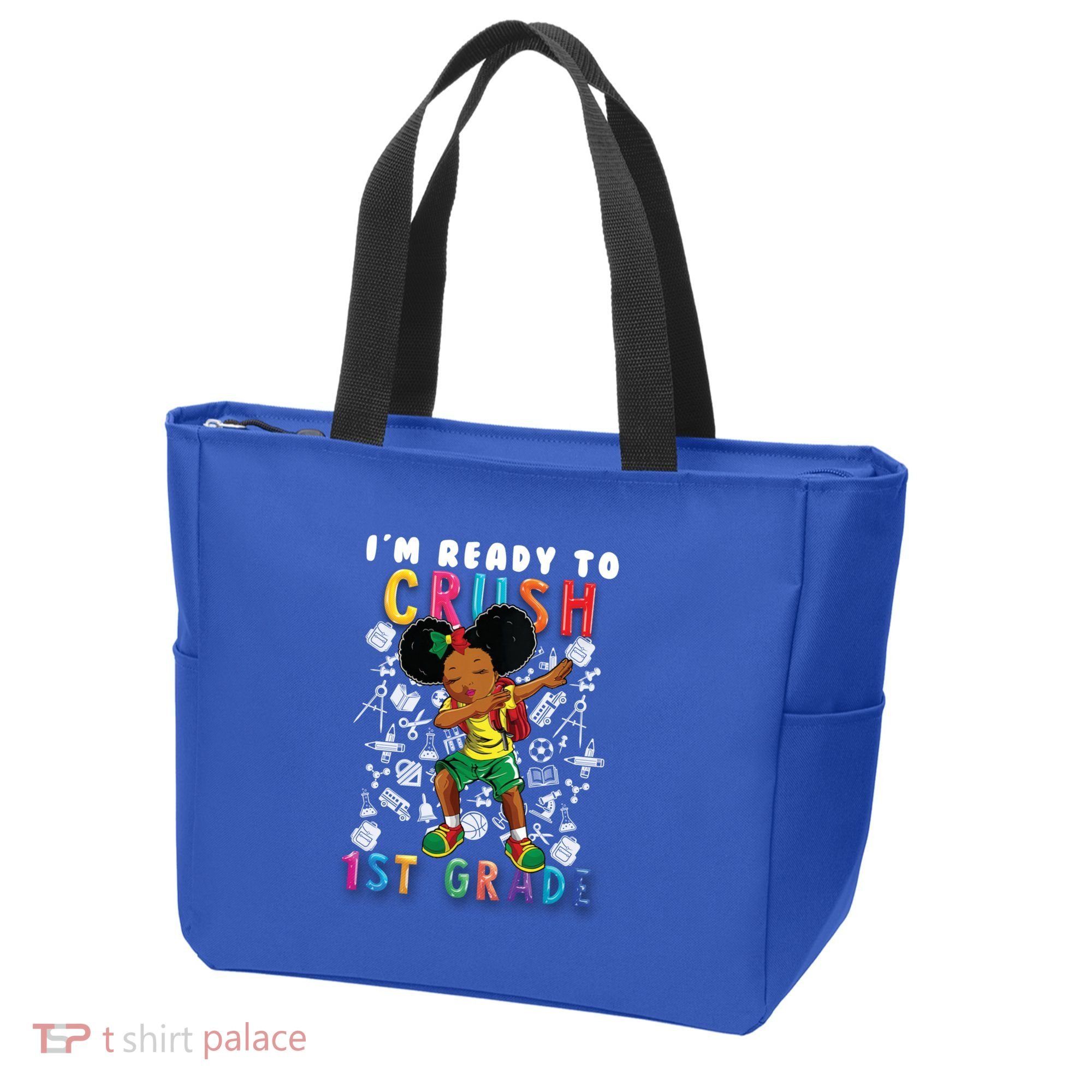 Im Ready To Crush 1St Grade Dabbing Afro Funny Gift Funny Gift Tote Bag