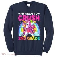 Im Ready To Crush 2nd Grade Dabbing Unicorn Back To School Sweatshirt thumb 0