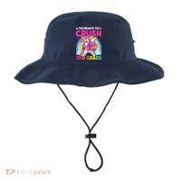 Im Ready To Crush 2nd Grade Dabbing Unicorn Back To School Bucket Hat thumb 0