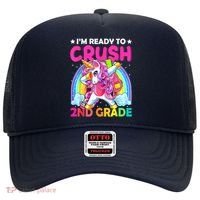 Im Ready To Crush 2nd Grade Dabbing Unicorn Back To School Hat thumb 0
