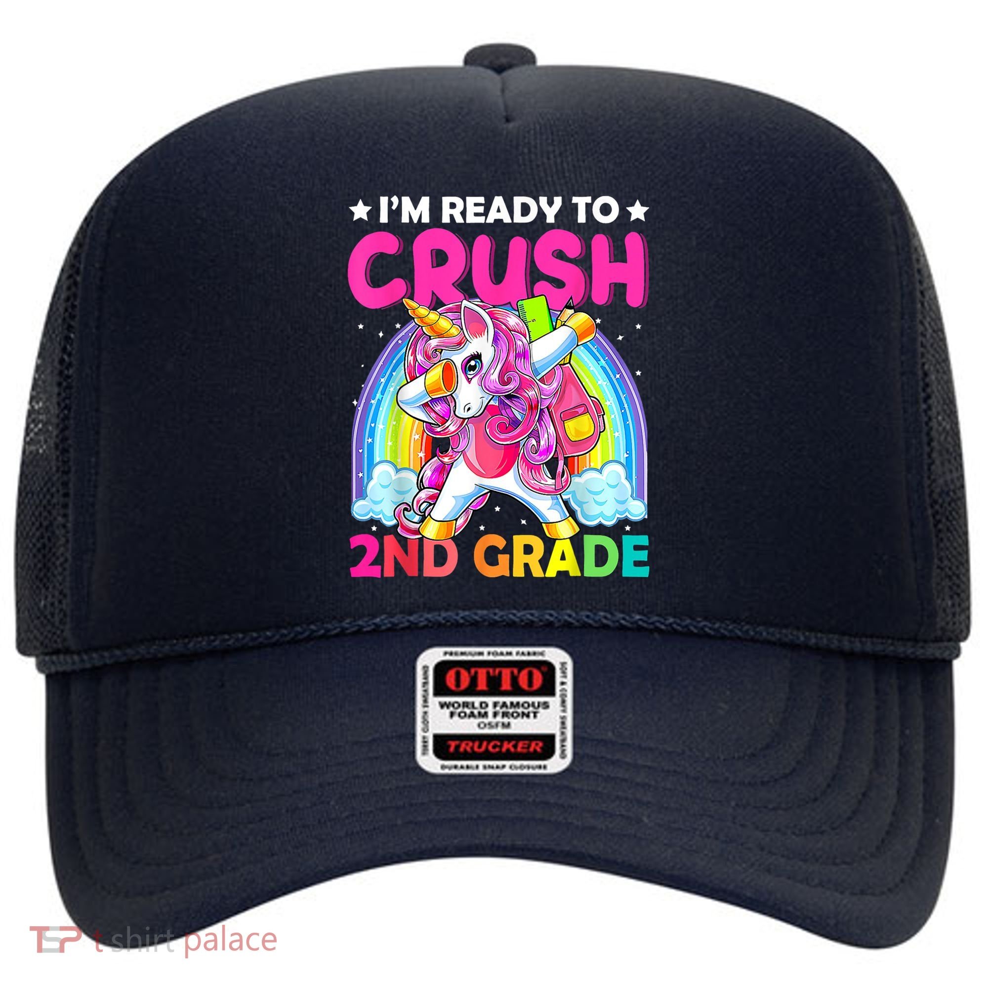 Im Ready To Crush 2nd Grade Dabbing Unicorn Back To School Hat