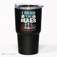 I Read The Rules Board Dice Chess Board Gaming Board Gamers Tumbler thumb 0