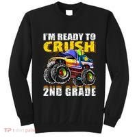 Im Ready To Crush 2nd Grade Monster Truck Backpack Back To School Sweatshirt thumb 0