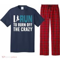 I Run To Burn Off The CRAZY Pajama Set thumb 0