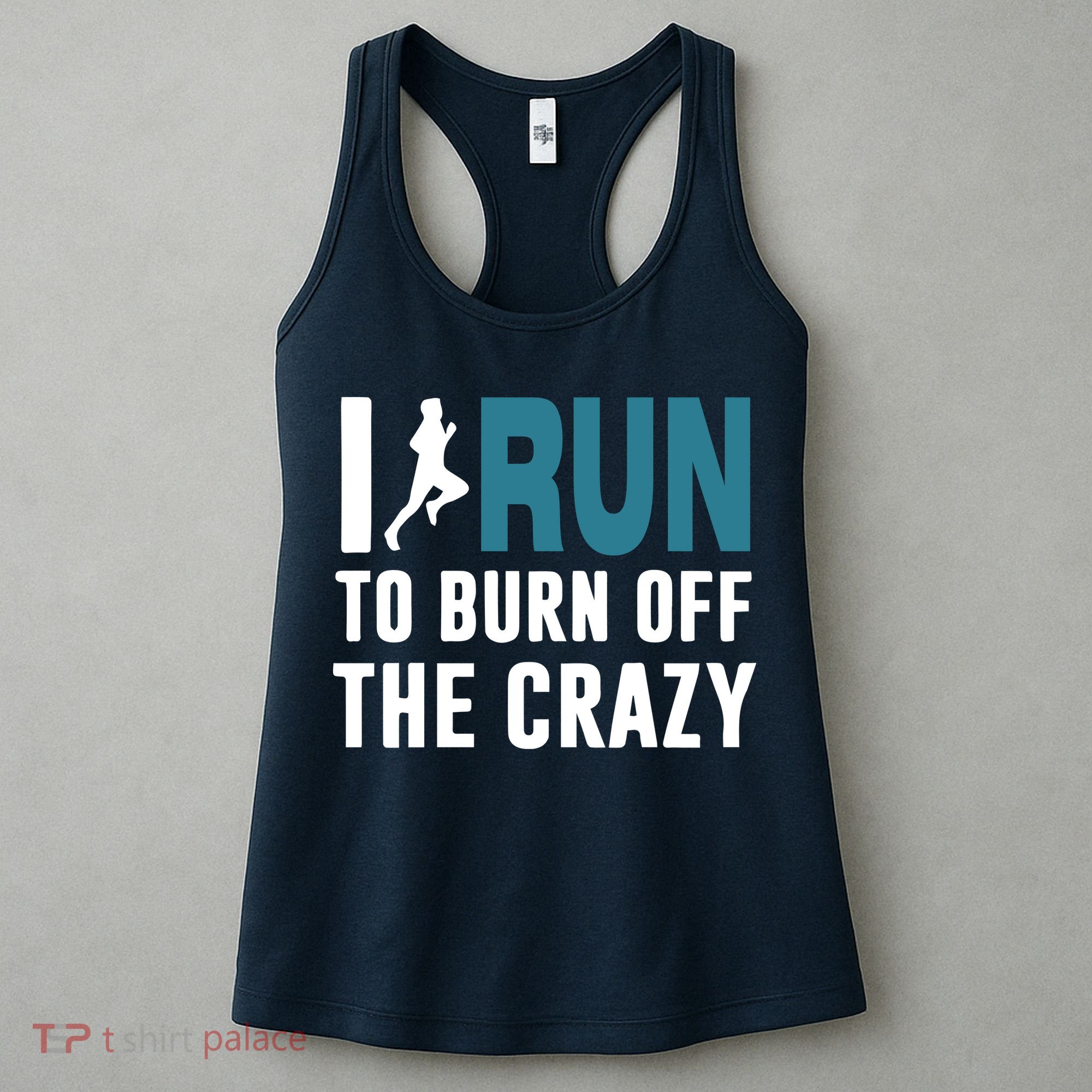 I Run To Burn Off The CRAZY Women's Tank Top