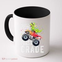 IM Ready To Crush First Grade Monster Truck Dinosaur Coffee Mug thumb 0