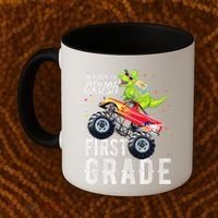 IM Ready To Crush First Grade Monster Truck Dinosaur Coffee Mug thumb 2