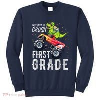 IM Ready To Crush First Grade Monster Truck Dinosaur Sweatshirt thumb 0