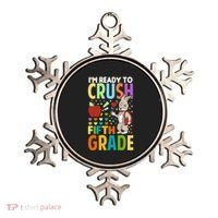 Im Ready To Crush Fifth Grade Back To School Cute Rabbit Gift Ornament thumb 0