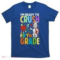 Im Ready To Crush Fifth Grade Back To School Cute Rabbit Gift T-Shirt thumb 0