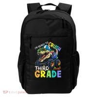 IM Ready To Crush Third Grade Monster Truck Dinosaur Backpack thumb 0