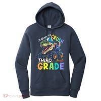 IM Ready To Crush Third Grade Monster Truck Dinosaur Women's Hoodie thumb 0